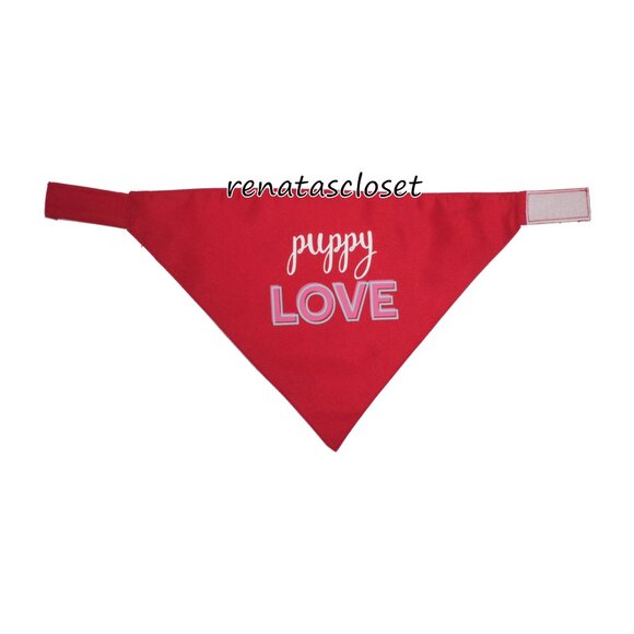 Bond & Co for Petco "Puppy Love" Reversible Valentine Dog Bandana NWT/NIP - Picture 5 of 11